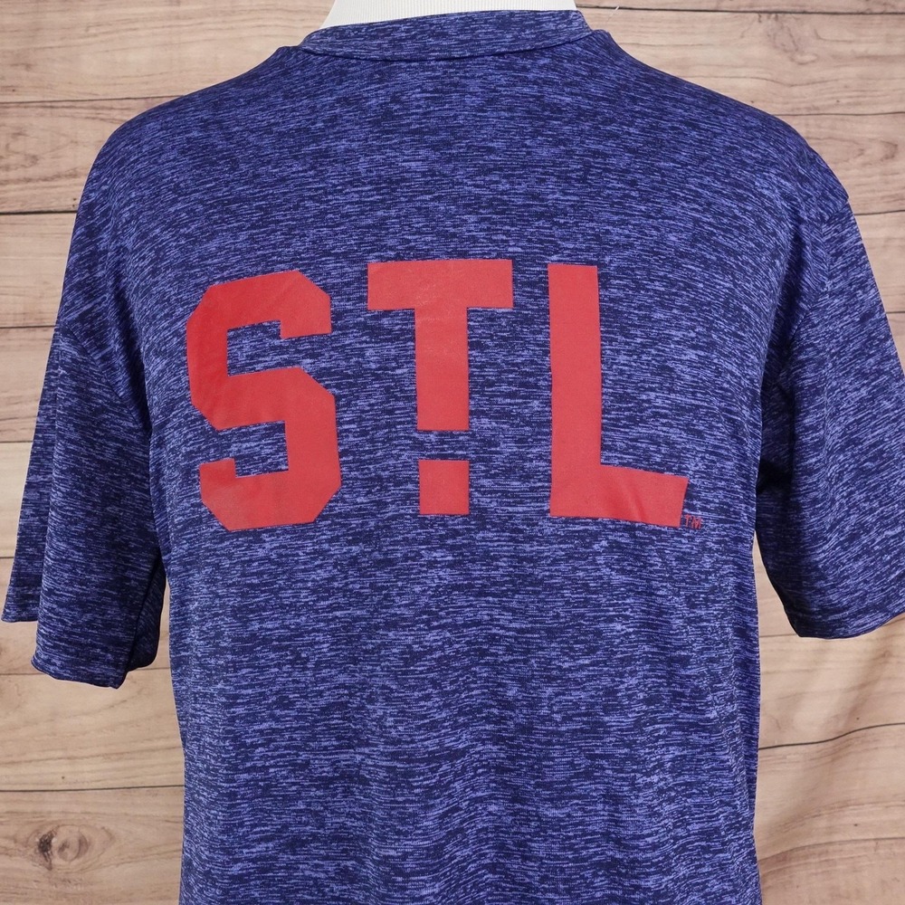 St. Louis Cardinals Shirt‎ XL Blue MLB Baseball STL Maryville University SGA